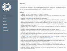 Tablet Screenshot of pirateirc.net